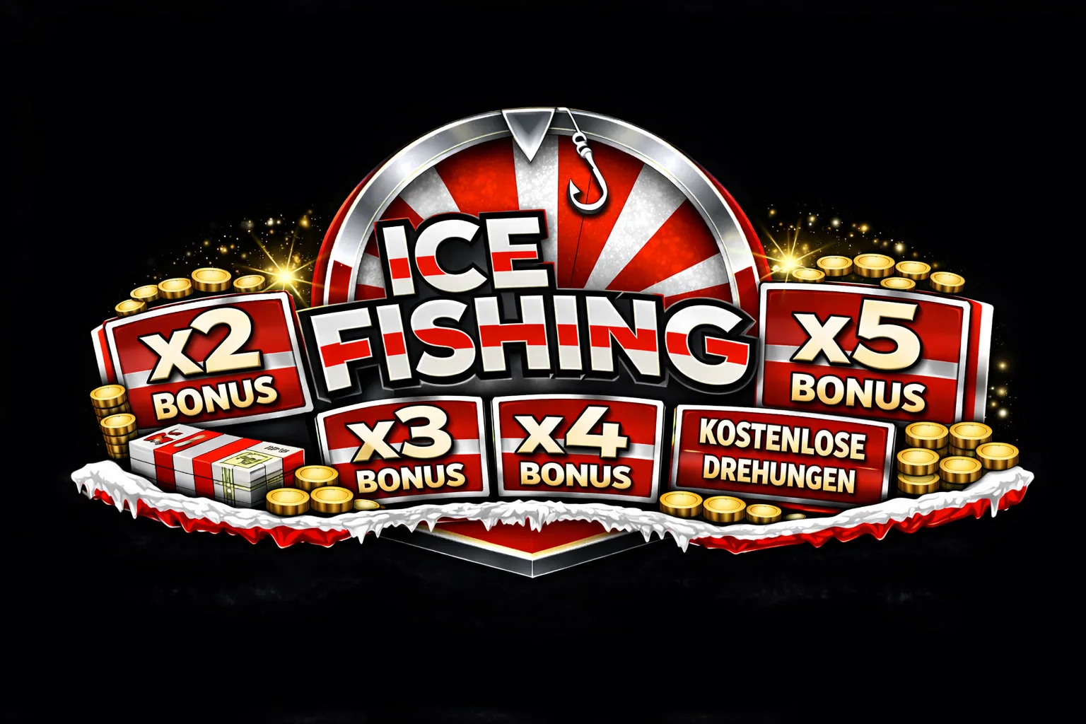 Bonusspil i Ice Fishing